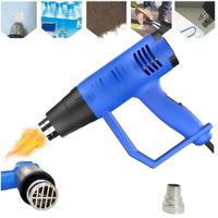Pistola de Calor Profesional 2000W - Ideal para Quitar Pintura, Tubos PVC y Termoencogible