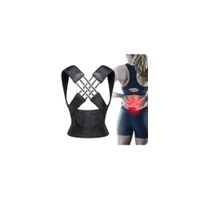 Corrector de Postura Ergonómico para Hombre y Mujer - Faja de Soporte Espalda y Cintura