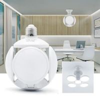 Lámpara de Techo LED Plegable y Ajustable 360 Grados - Foco UFO Multiuso Blanco