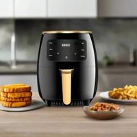 Freidora de Aire 6L 2400W Saludable Horno de Convección y Asador Digital 200°C