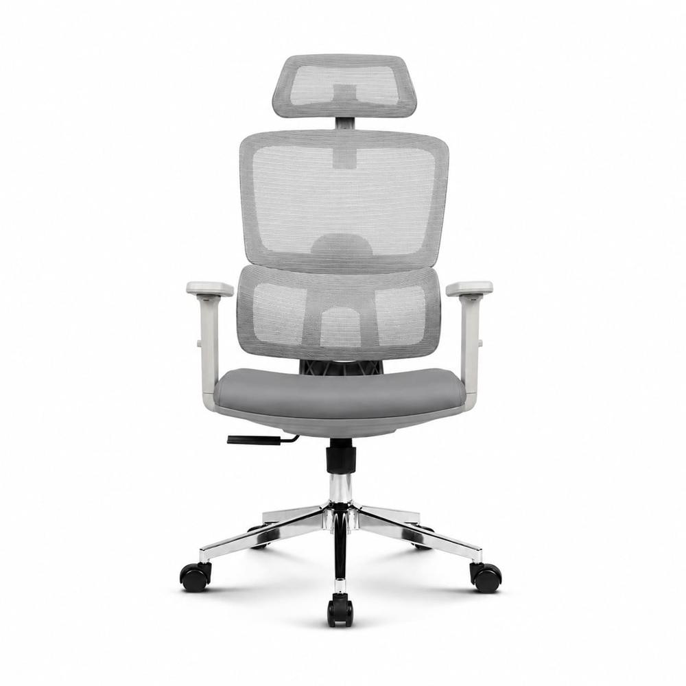 Silla Ergonomica de Oficina Haven F50 Transpirable Soporte Lumbar Premium Gris