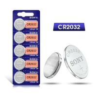 5 Pilas Cr2032 - Sony - Batería De Lithium 3v - 2032