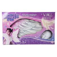Alas de Ángel con Luces y Música para Niñas
