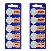 Pilas Sony CR2032 3V Litio Original Pack 10 Unidades