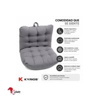 Cojín Acolchado Para Silla Con Respaldo Alto