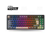 TECLADO ROYAL KLUDE RK-X87 CABLEADO PHANTOM CREAMY SWITCH