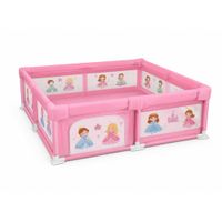 Corral Jaula Rosa Princesa Para Niñas Infantil 1,2 x 1,8m Niños Hogar L-2146