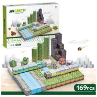 Bloques Magnéticos de Construcción Mina Desierto 169 pcs