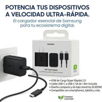 ADAPTADOR DE CARGA RAPIDA 45W SAMSUNG TIPO USB-C