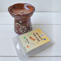 Pack Aromático Hornito Quemador Marrón III y Wax Melts