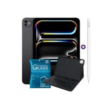 iPad Pro 11 Pulgadas M5 256GB WiFi SpaceBlack con Smart Keyboard Compatible y Pencil Pro y Mica