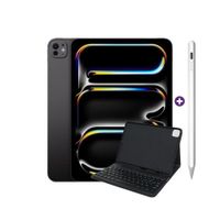 iPad Pro 11 Pulgadas M5 256GB WiFi SpaceBlack con Smart Keyboard Compatible y Pencil Universal