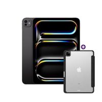 iPad Pro 11 Pulgadas M5 256GB WiFi SpaceBlack con Case Transparente
