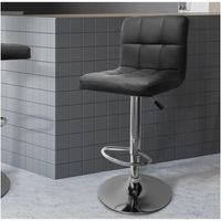 Silla Bar Regulable Ricardo Ventitas Home Negro