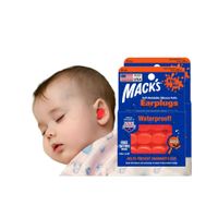 Tapones De Oído Silicona Moldeable Para Bebés y Niños 24ud- MACKS