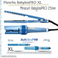 Combo Plancha Babyliss XL y Rizador Automático Miracurl BabylissPRO 25mm - BNTPP78PE