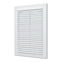 Rejilla de Ventilación 18x25cm con Malla Antimosquitos - 1825R