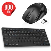 Dúo Teclado Inalámbrico Hoco DI18 Y Mouse Hoco GM24 Portátiles Para Múltiples Dispositivos