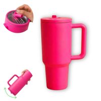 Vaso Tomatodo Térmico 1200 ml con Sorbete Paris Rosado 140RS09