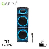 TORRE DE SONIDO CN-S6657AC CON RUEDAS