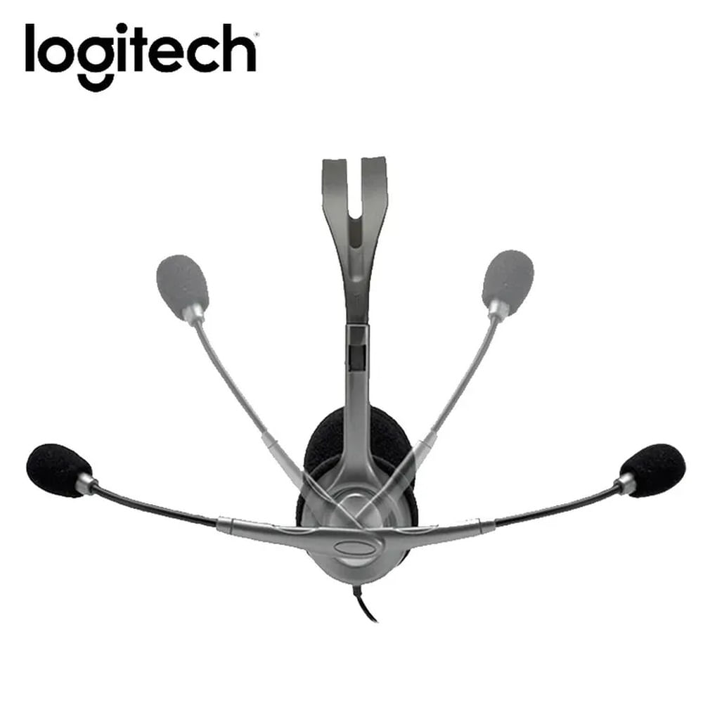 AUDIFONO CMICROF LOGITECH H111 SILVER 981-000612