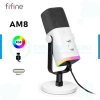 Micrófono Fifine AM8 WHITE Dinámico
