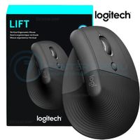 Mouse Logitech Lift Vertical Ergonomic negro
