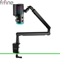Micrófono Fifine TAM6 Black con Brazo
