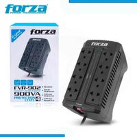 ESTABELIZADOR FORZA 900VA MODELO FVR-902 450W 8 TOMAS