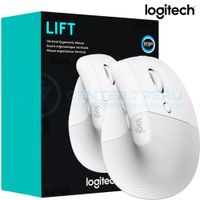 Mouse Logitech Lift Vertical Wireless blanco