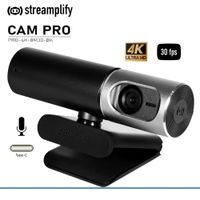 Cámara Web Streamplify CAM PRO-4K-8M30-BK