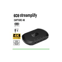 Capturador de Video Streamplify CAPTURE-4K30-BK Black