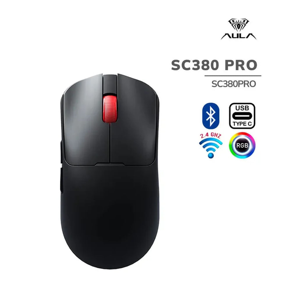 Mouse Aula SC380 PRO Inalámbrico WHITE