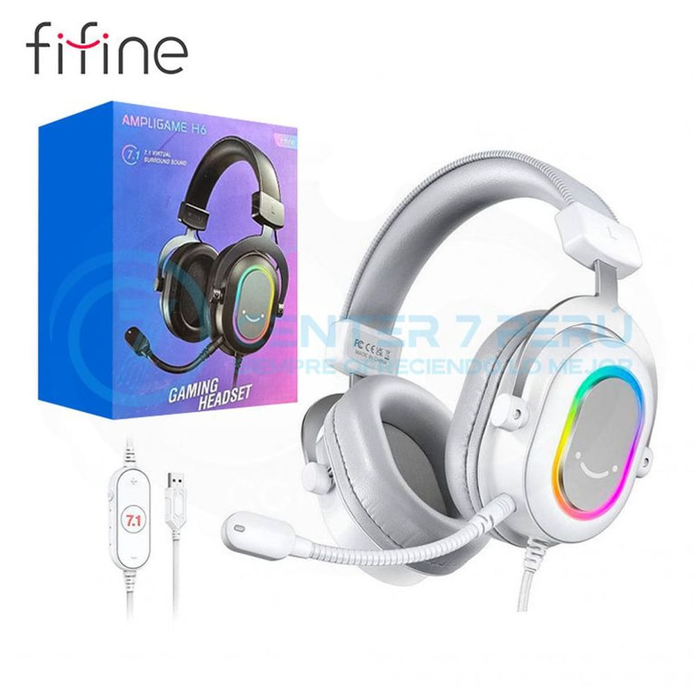 Auricular Fifine H6 WHITE