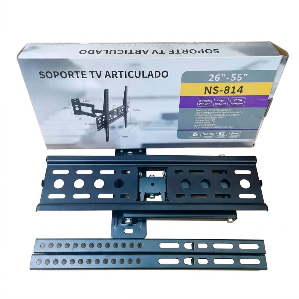 Rack TV NS-814 HK-814 Articulado Para 26 A 55 Pulgadas VESA