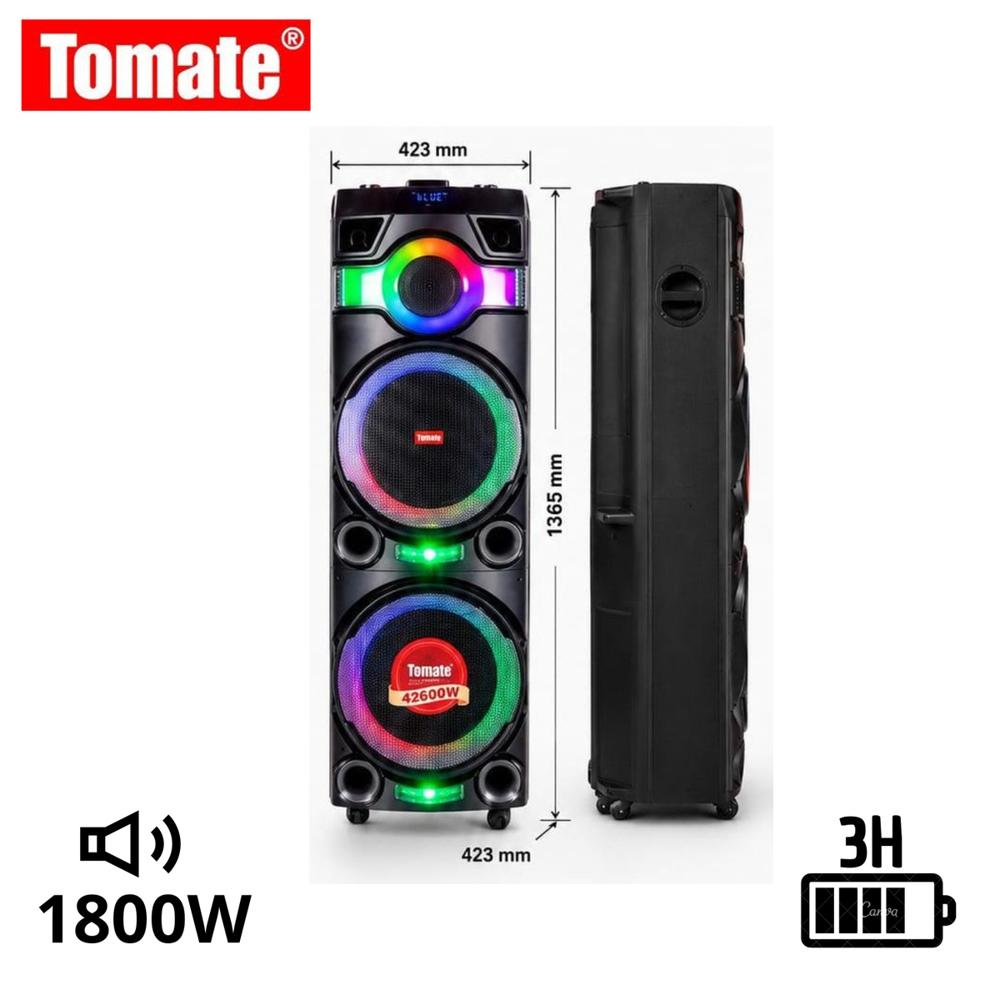 TORRE DE SONIDO TO-9207BT CON RUEDAS