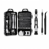 Kit Destornillador 115 Piezas con 98 Puntas Magnéticas de Precisión Multiusos