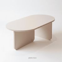 Mesa de centro Lirio color beige