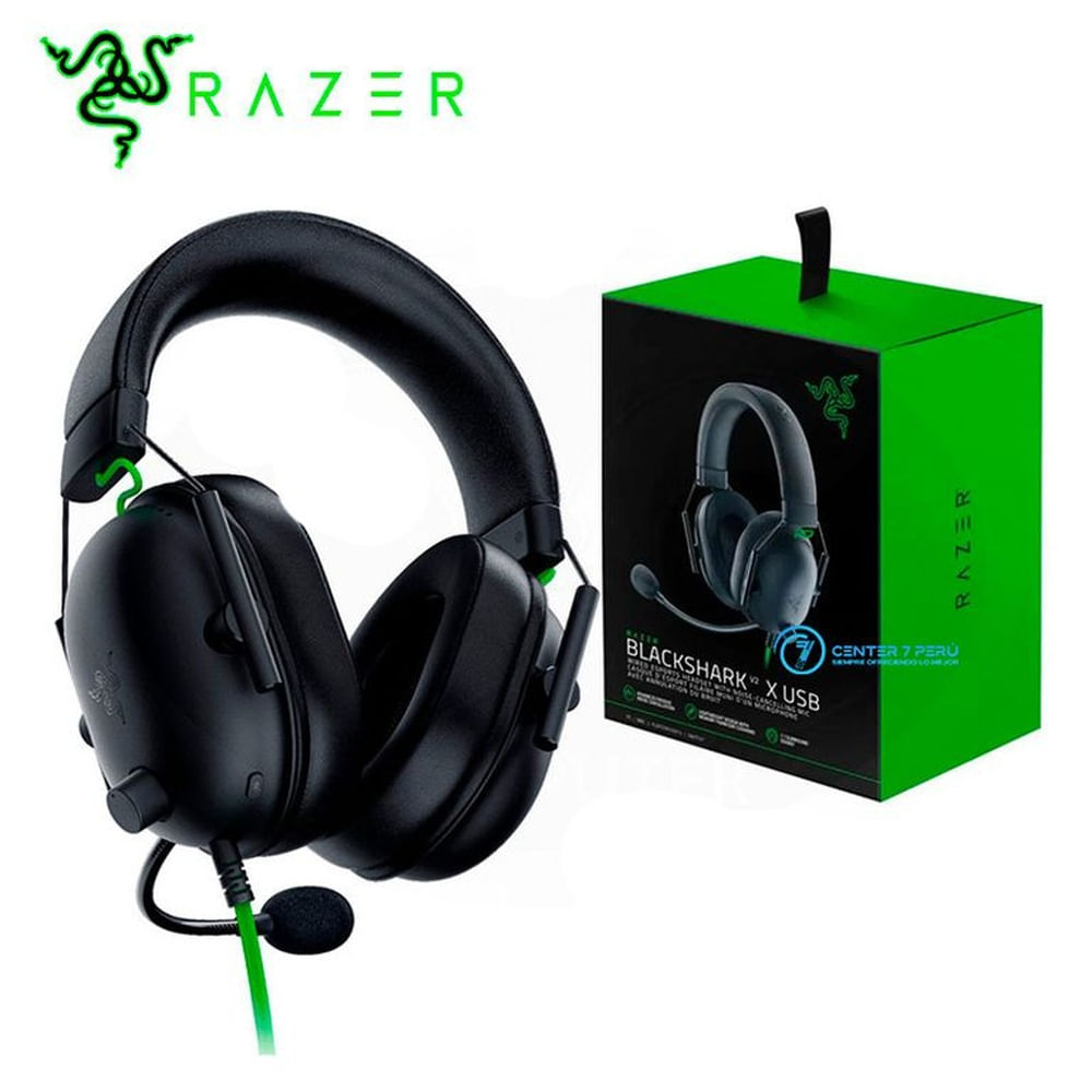 AUDIFONO C/MICROF. RAZER BLACKSHARK V2 X MULTI-PLATFORM 7.1 BLACK