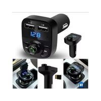 Adaptador Bluetooth 5.0 Para Auto + Cargador USB Dual