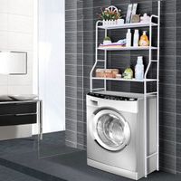 Estante Para Baño Y Lavandería Sobre Lavadora 3 Niveles