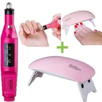 Combo Limador para Pedicure Manicure Mini Secador de Uñas