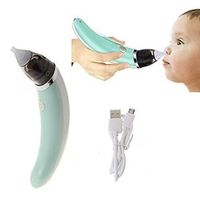Saca Mocos Para Bebes Aspirador Nasal Eléctrico Recargable Limpiador De Nariz