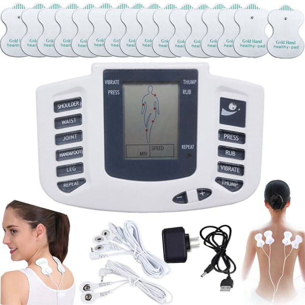 Masajeador de Pulso Estimulación Muscular Alivio del Dolor Terapia
