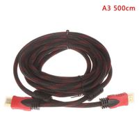Cable HDMI - HDMI 5Metros Con Filtro Full HD 3D V14