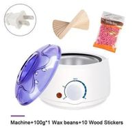 Combo Depilacion Cera Olla y Palitos Kit Derretidor de Cera123