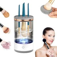 Limpiador Lavador De Brochas De Maquillaje Eléctrico con Vibración Ultrasónica
