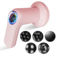 Masajeador Vibropercutor Corporal USB con 5 Cabezas y 6 Velocidades