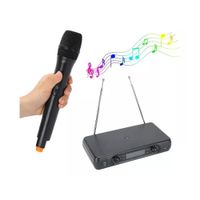 Micrófono Dual Inalámbrico Profesional De 2 Canales Xy-v2-p