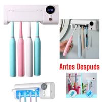 Higienizador UV para 4 Cepillos de Dientes Esteriliza Luz Ultravioleta